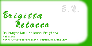 brigitta melocco business card